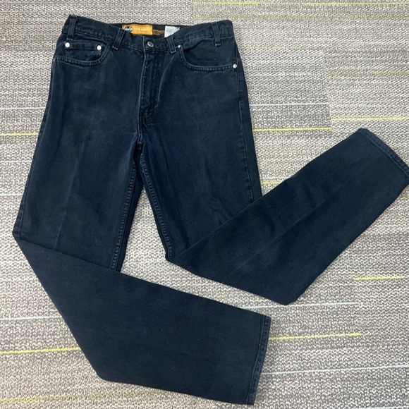 Levi’s Vintage Gold Silver Tab Straight Denim Jeans Size 33x32 - Picture 4 of 9